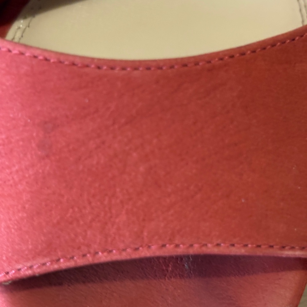 Gianni Bini Burnt Orange Strappy Heels - Picture 6 of 8